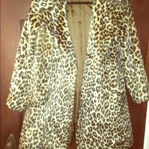Leopard coat